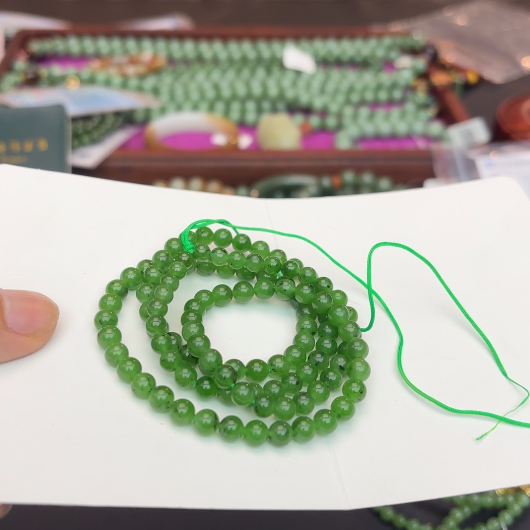 和田玉手链未镶嵌