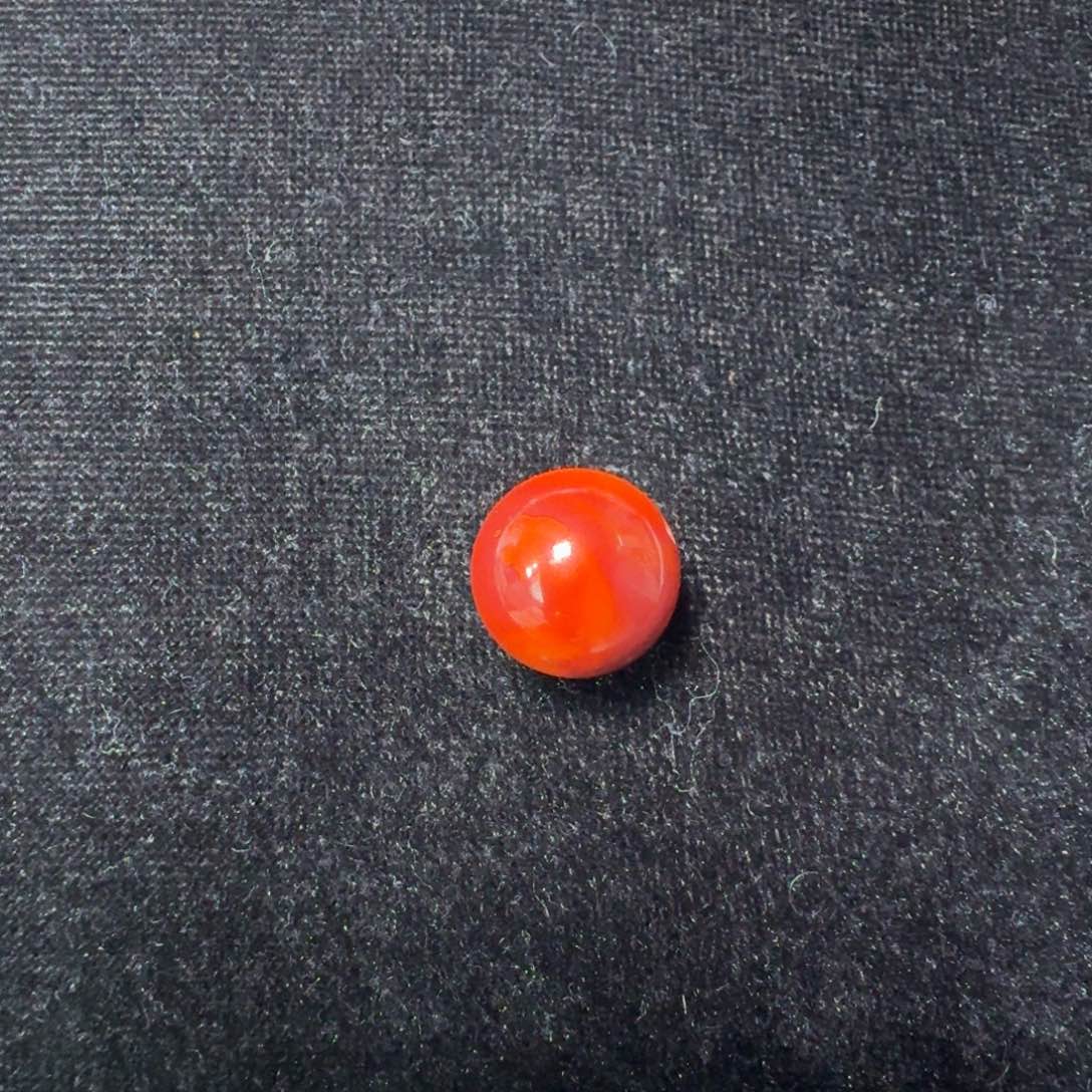 南红玛瑙未镶嵌手链16mm火焰纹单珠