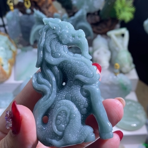 【闪购商品】颈饰未镶嵌翡翠龙马