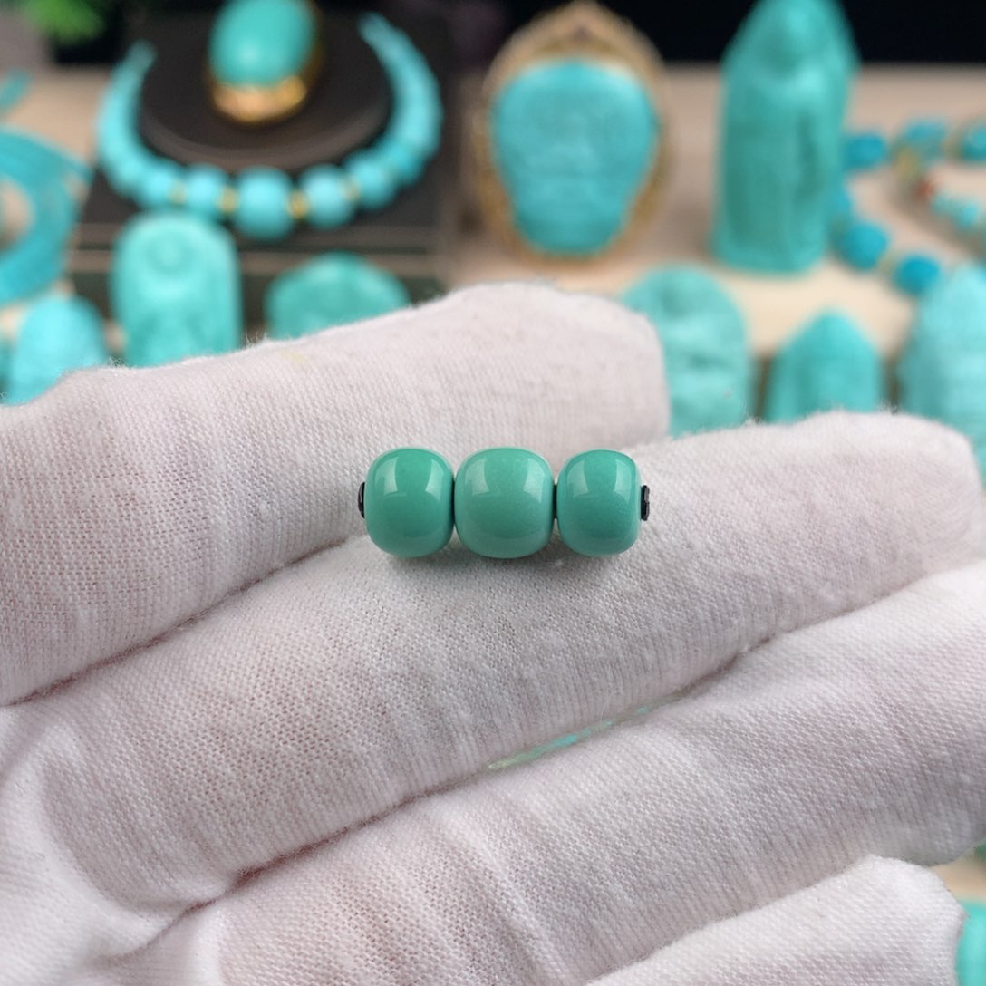 【闪购商品】绿松石珠宝半成品未镶嵌