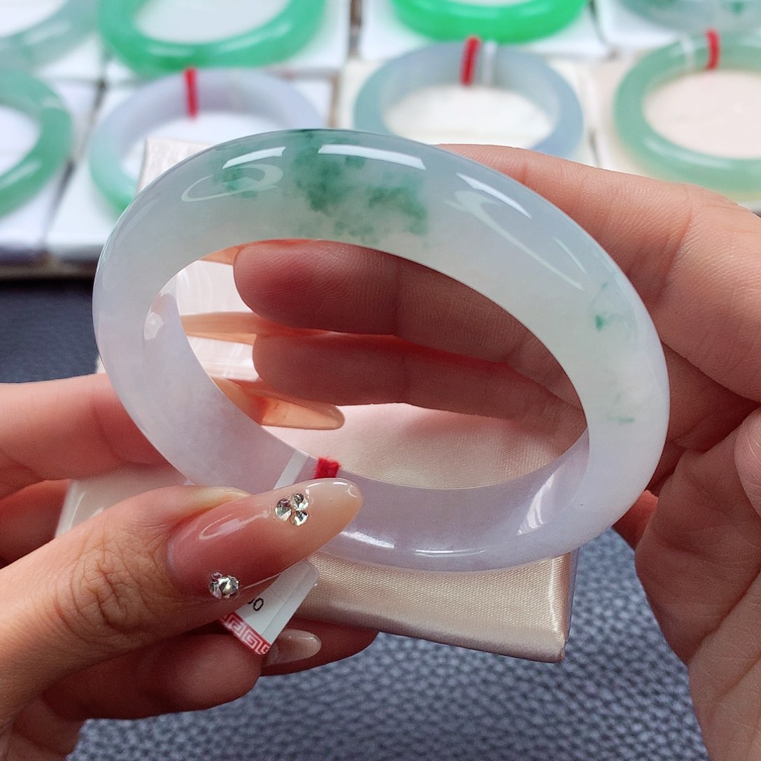 翡翠手镯未镶嵌54.55.56