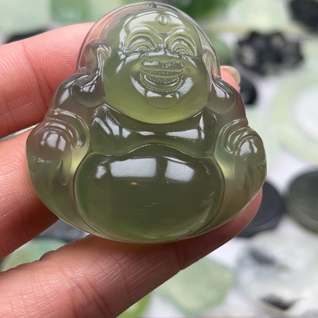 油***下蛇纹石玉未镶嵌其他