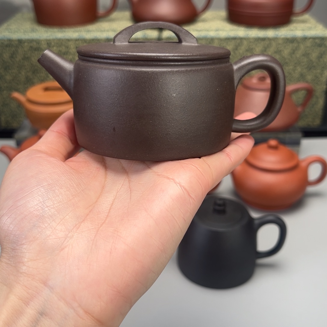 紫砂茶壶忆*淮天青泥汉瓦200c c