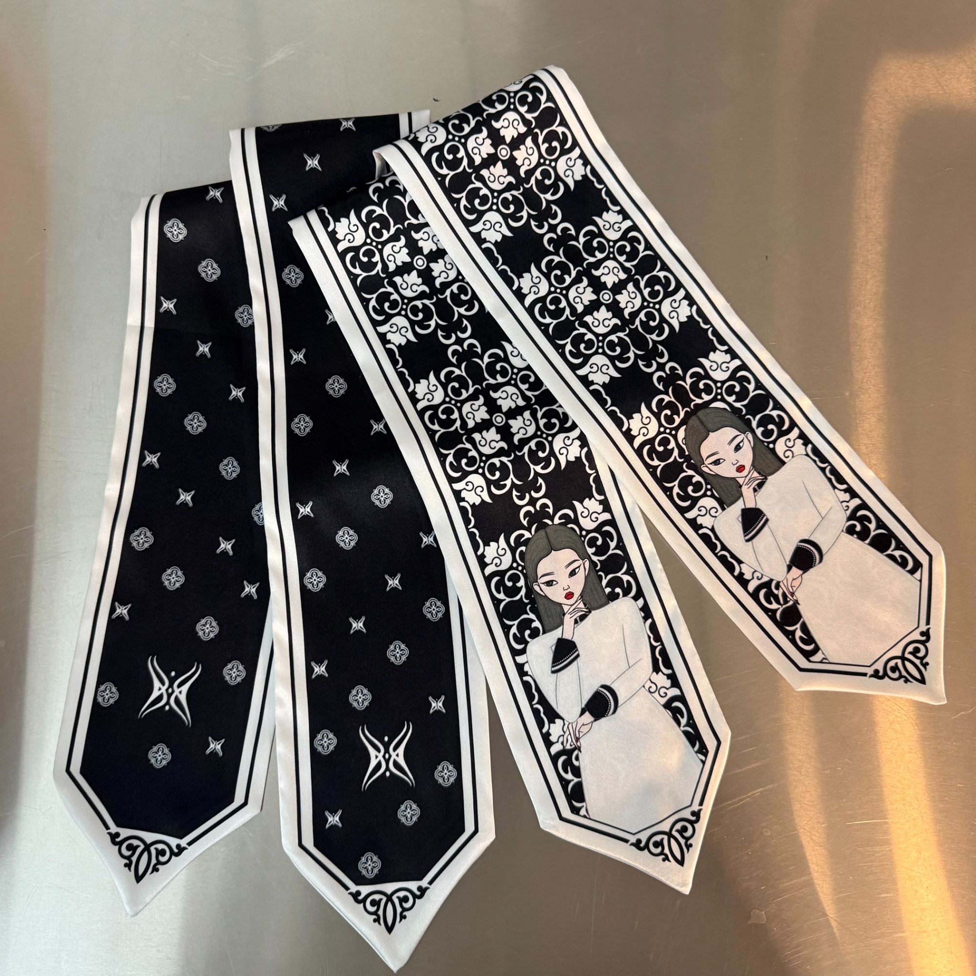 【黛尔玛精品服饰1】原创民族风丝巾Z3096