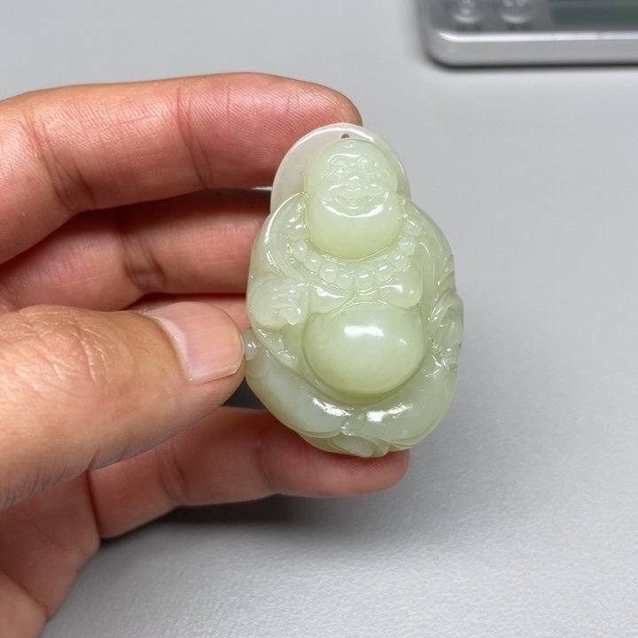 和田玉吊坠(不含链)未镶嵌東*