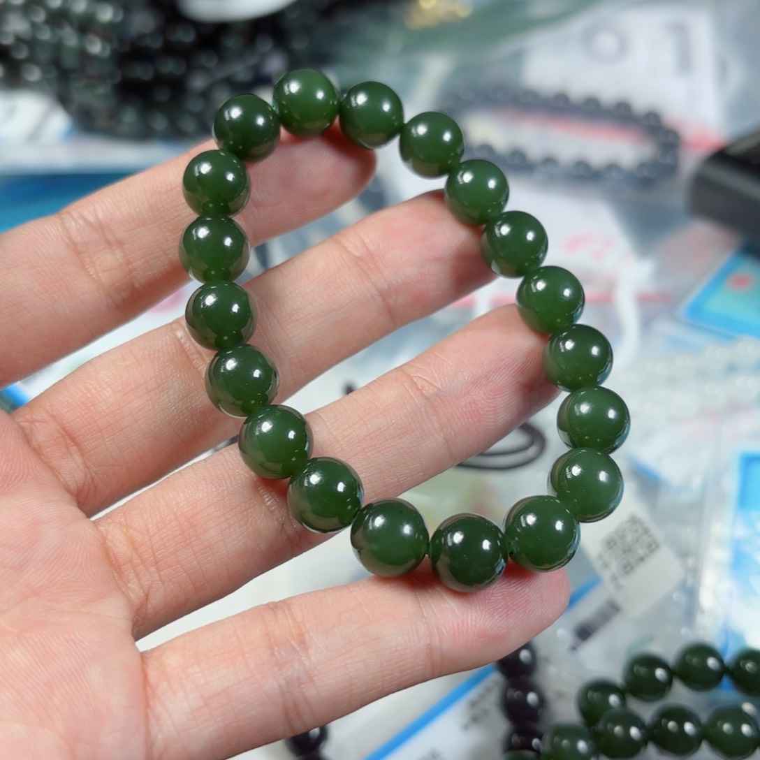 和田玉手链未镶嵌