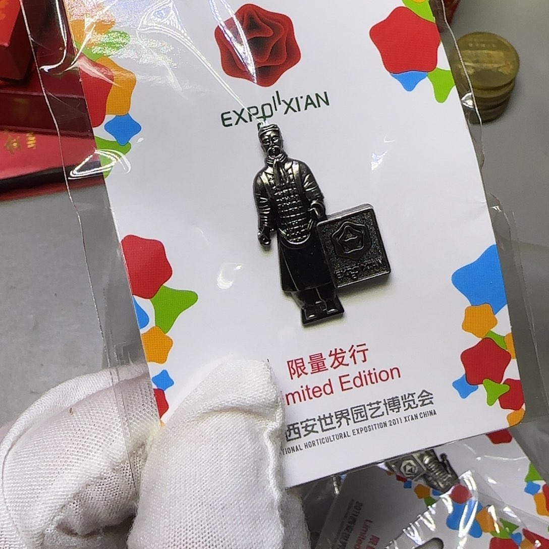 其他普通金属兵马俑纪念章福利出特价