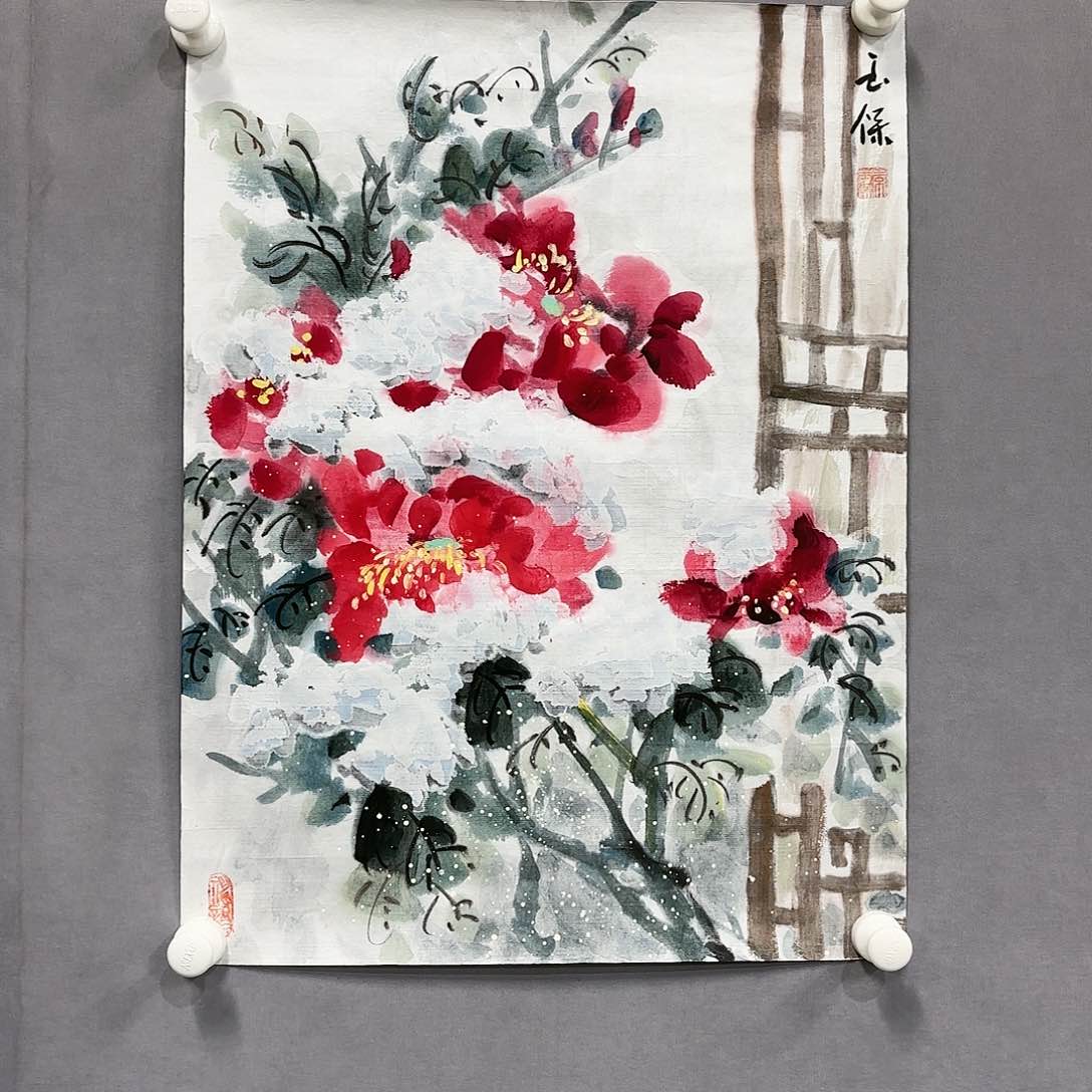 国画国画纯手绘作品请放心去藏