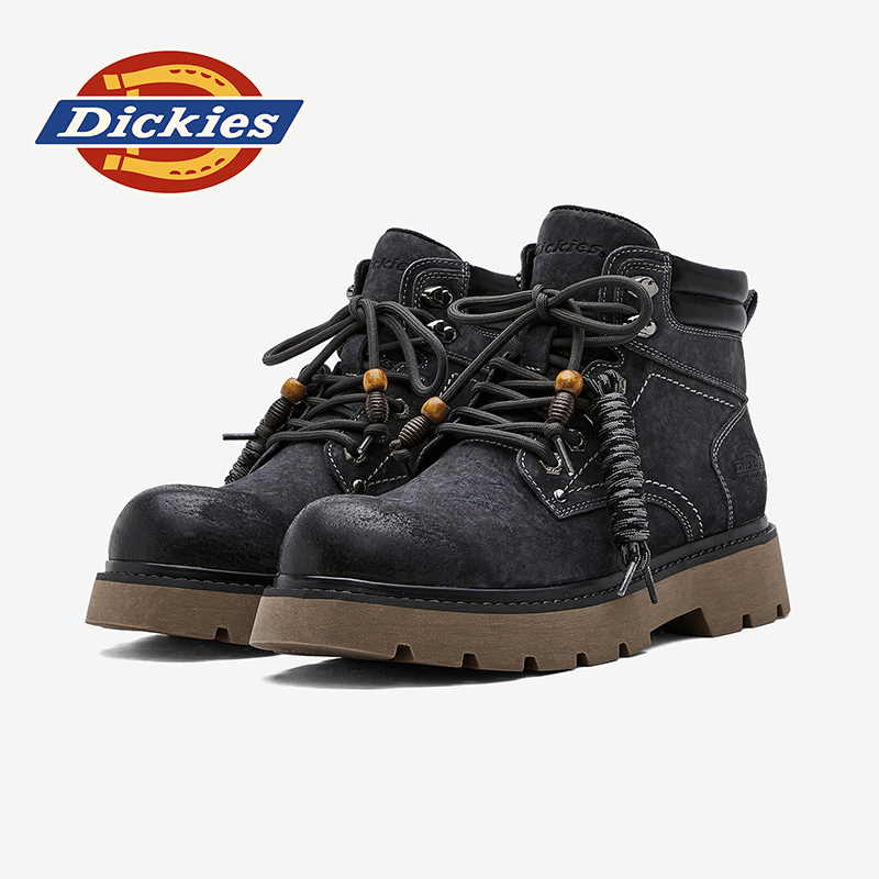 Dickies2025新款冬季增高经典百搭休闲靴子时尚复古潮流马丁靴
