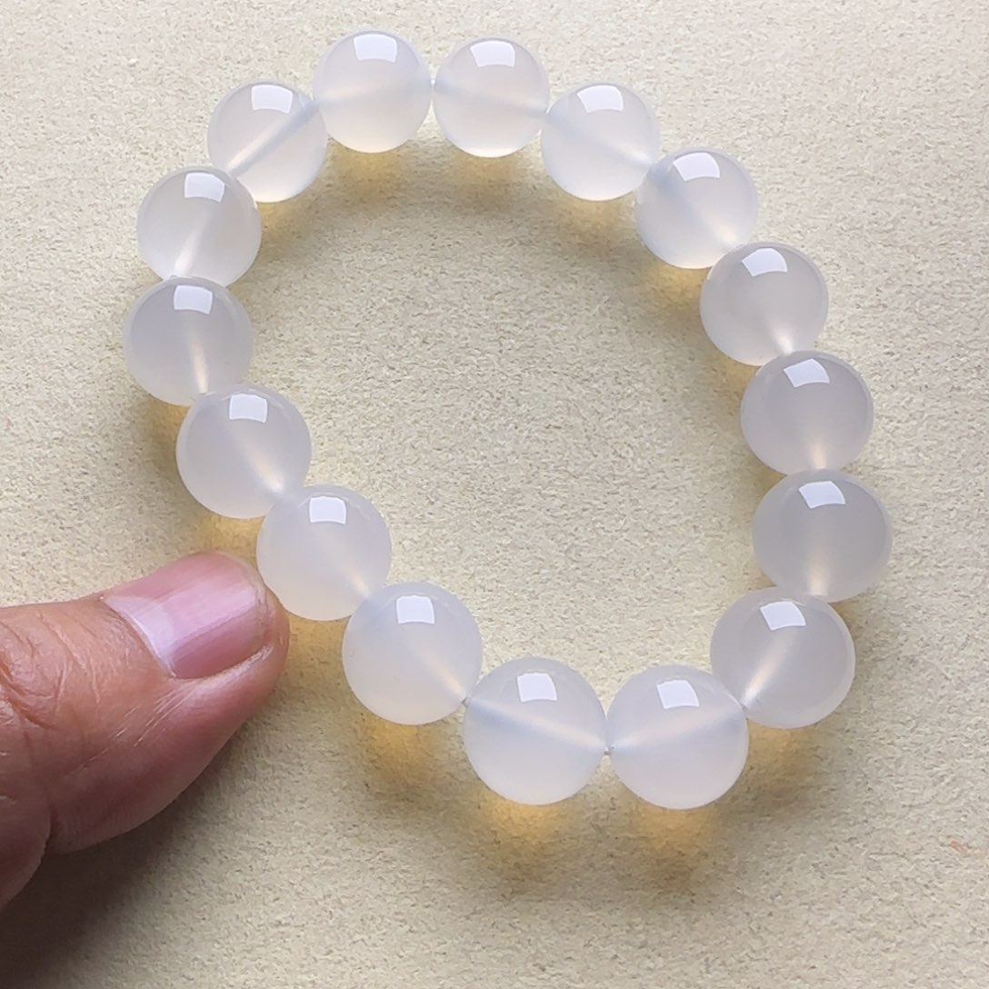 玛瑙/玉髓手链未镶嵌13mm