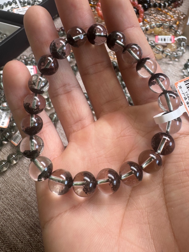 自然水晶严选  天然绿幽灵聚宝盆