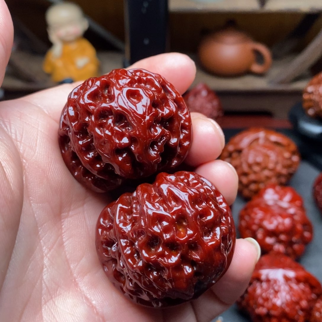 吊坠文玩核桃晚****38苹果