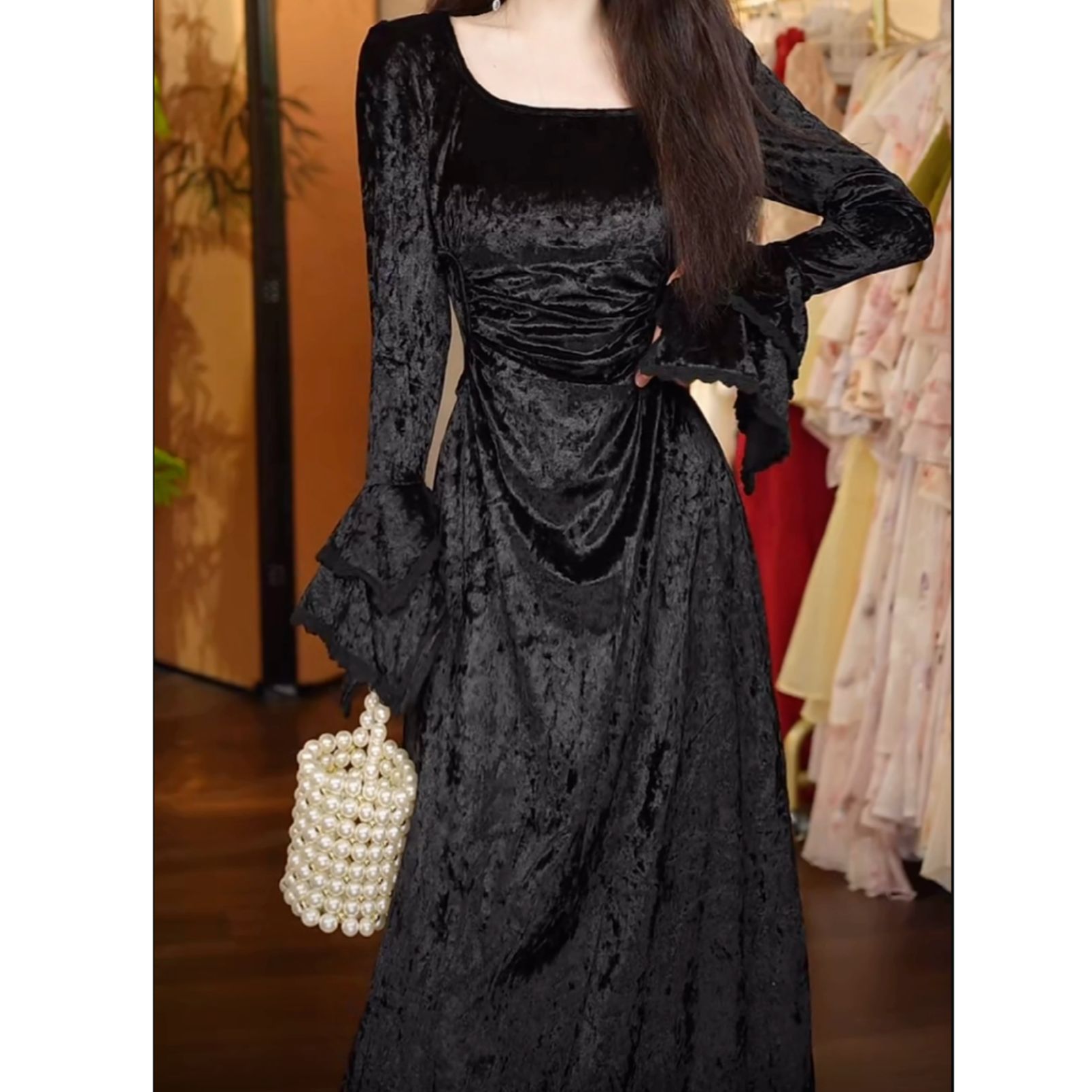 【十七定制】伯爵夫人23345新款连衣裙-465