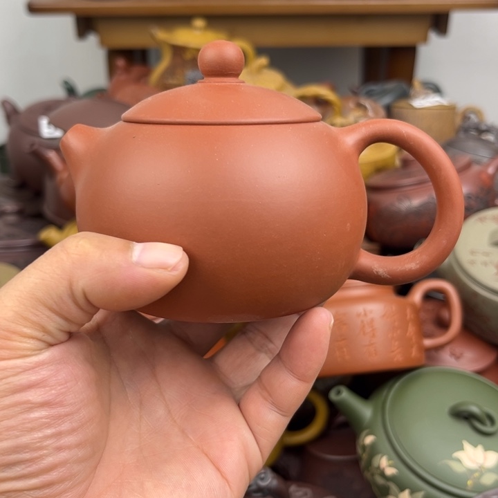 茶壶紫砂紫砂壶花泥 