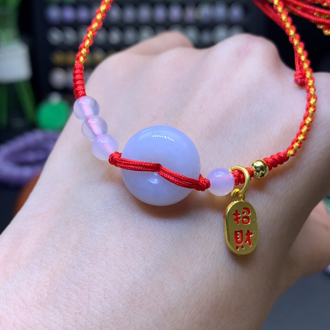 翡翠未镶嵌颈饰天然