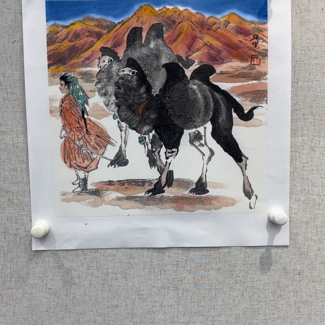 国画亲笔手绘原创