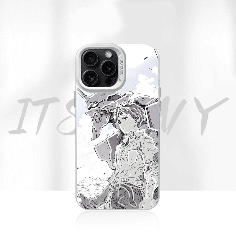 eva碇真嗣二次元手机壳防指纹爆款动漫苹果华为小米ins风