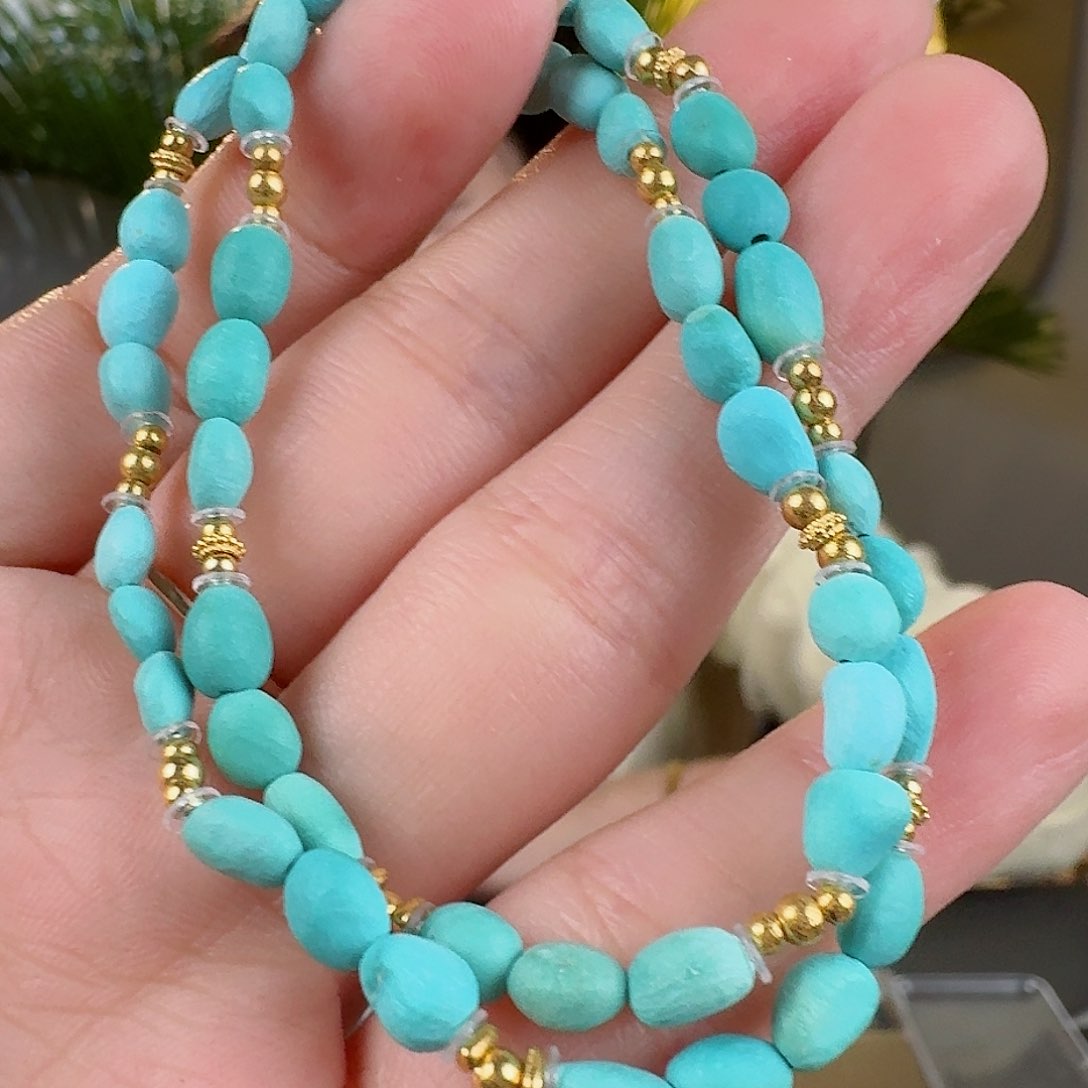 绿松石珠宝奇石未镶嵌