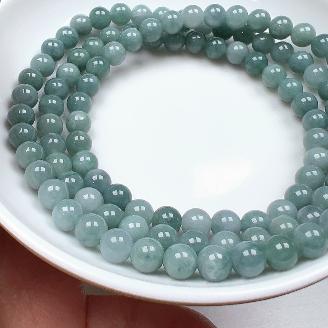 翡翠手链未镶嵌娌货主货主