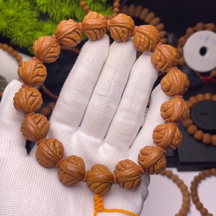 桃核吊坠野生大肥龙17尺寸