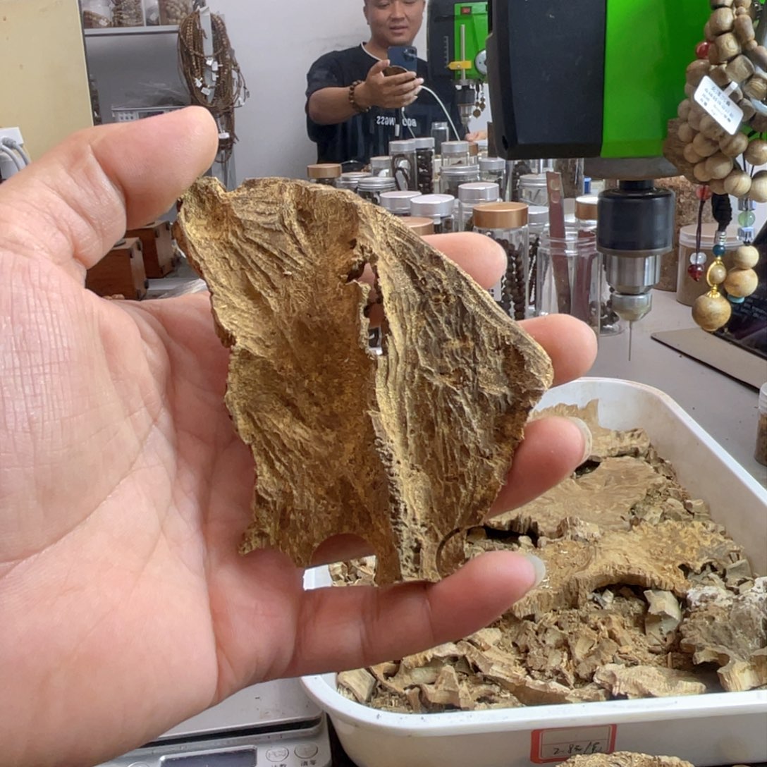 沉香摆件白木香板头料 多样性发一