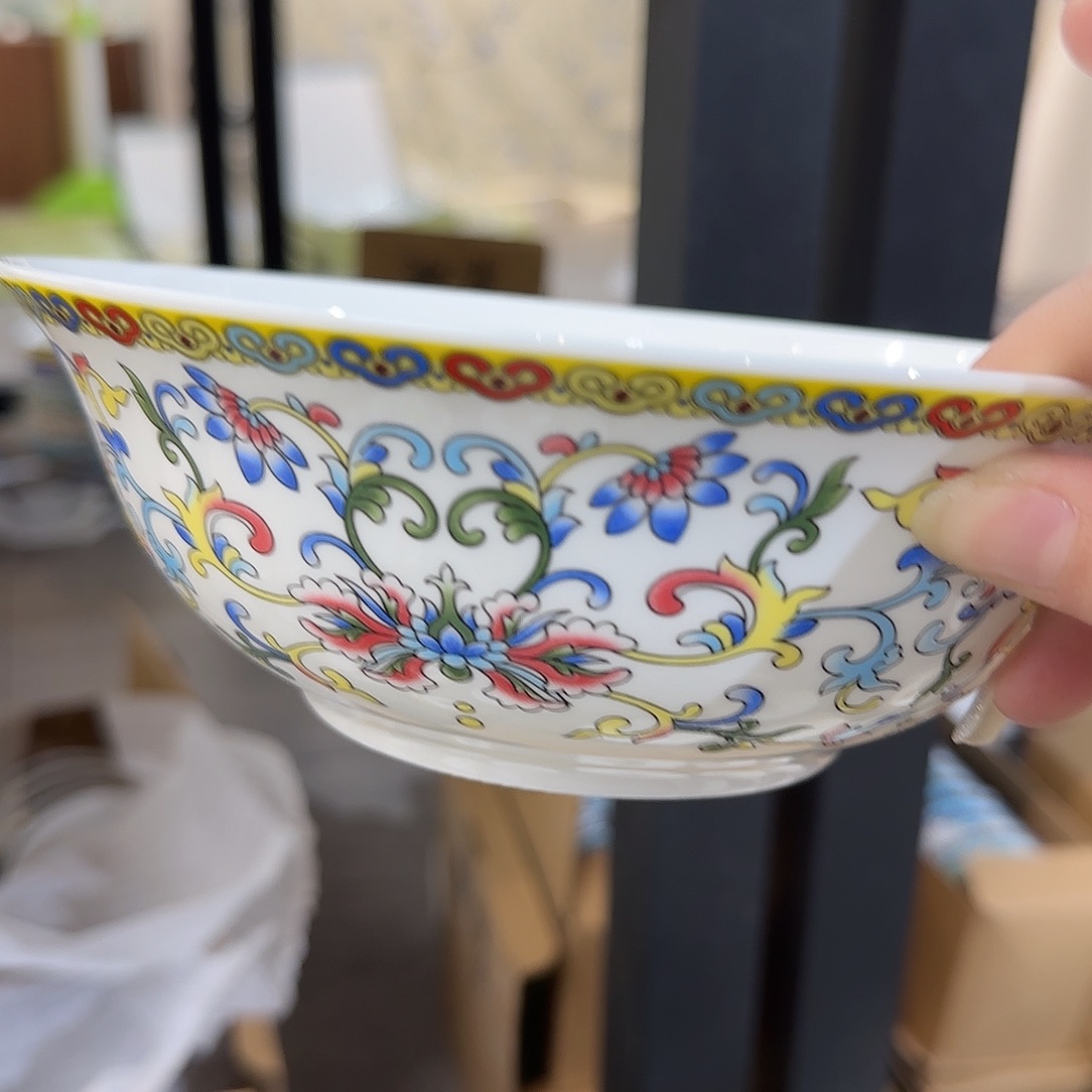 骨瓷珐琅彩工艺制作