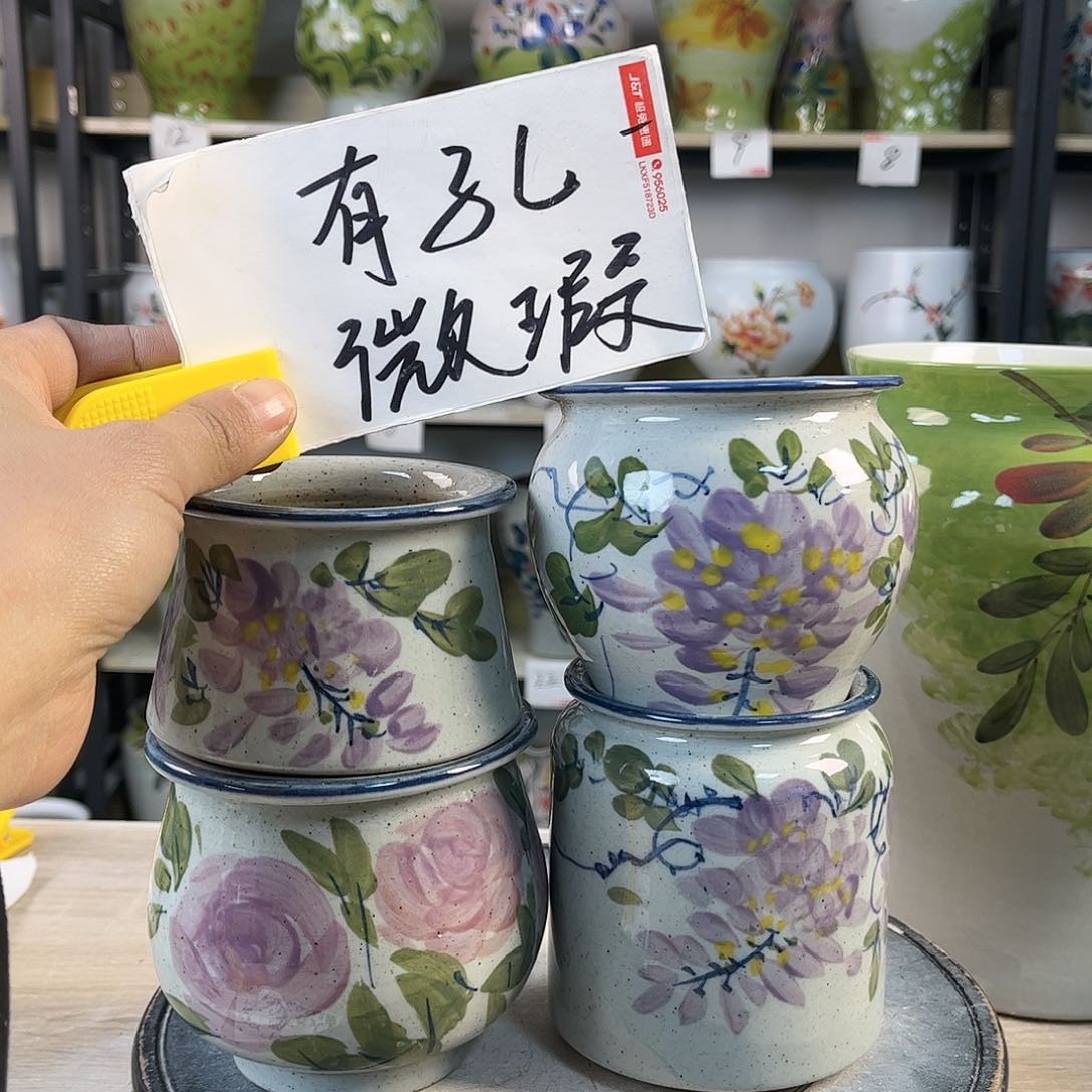 罐?1xc景德镇陶瓷花盆