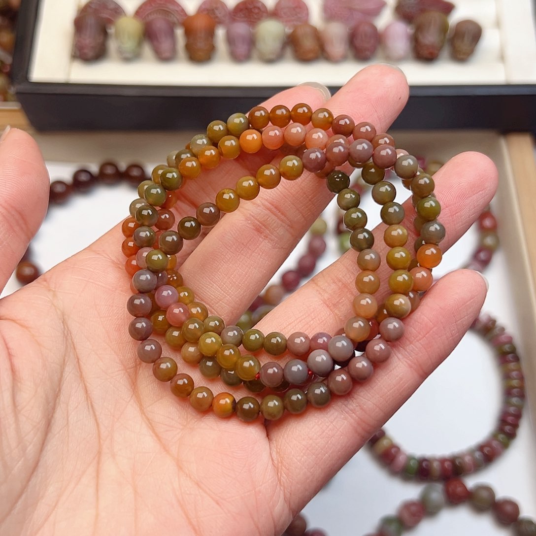 玛瑙/玉髓手链未镶嵌