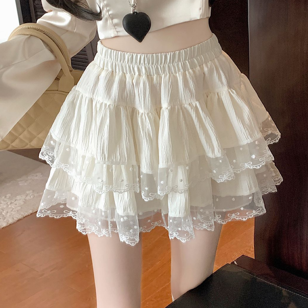 【绝美NO退换】[叫到名字拍]小众辣妹女装蛋糕半身裙防走光夏季显瘦