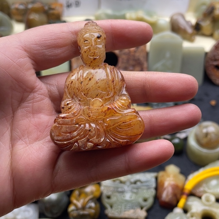 蛇纹石玉颈饰未镶嵌92