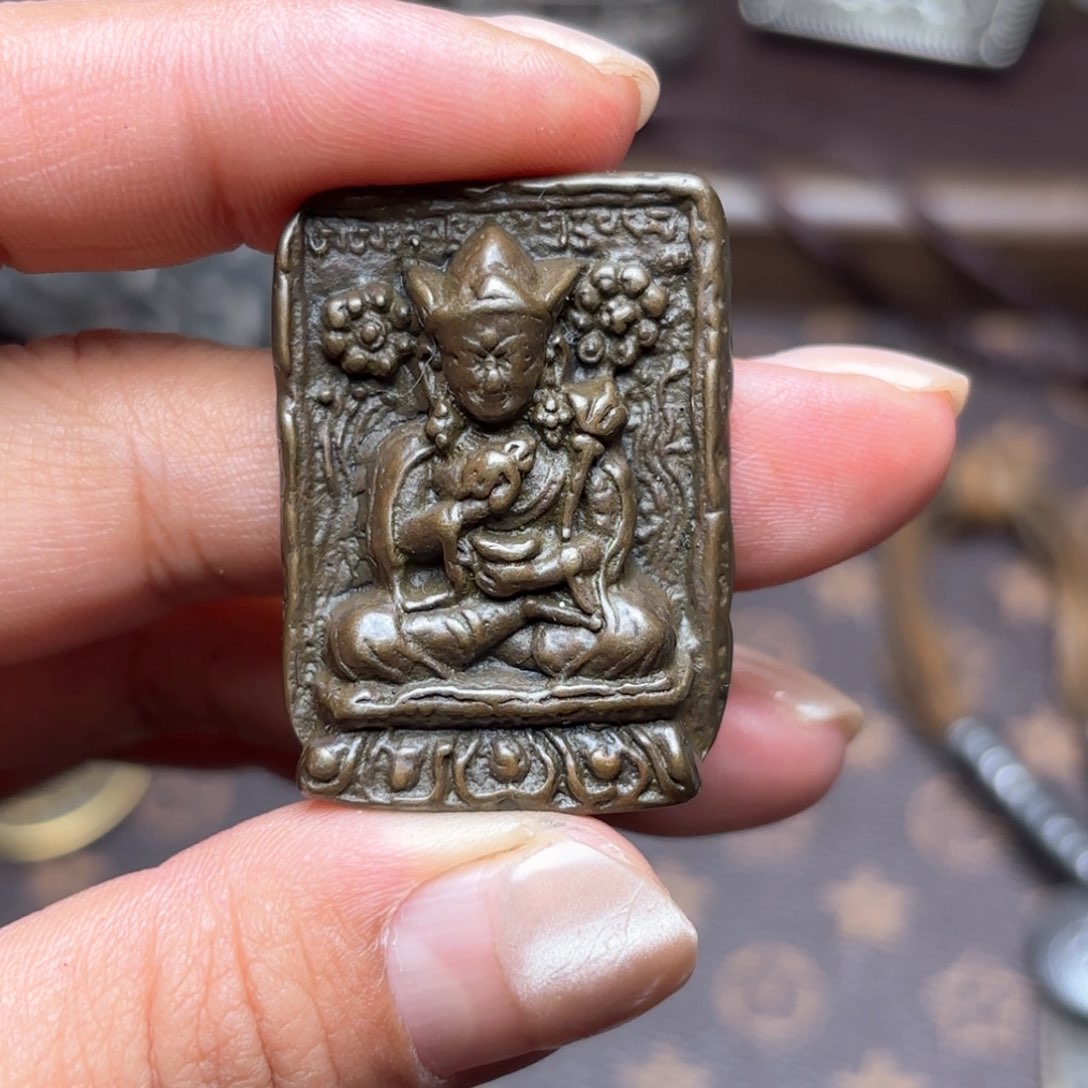 铜星月菩提吊坠项链