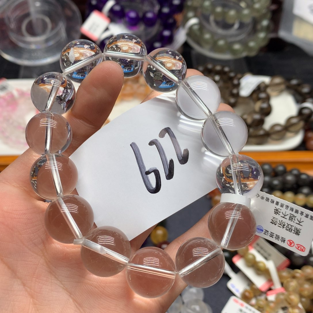 水晶手链未镶嵌天然