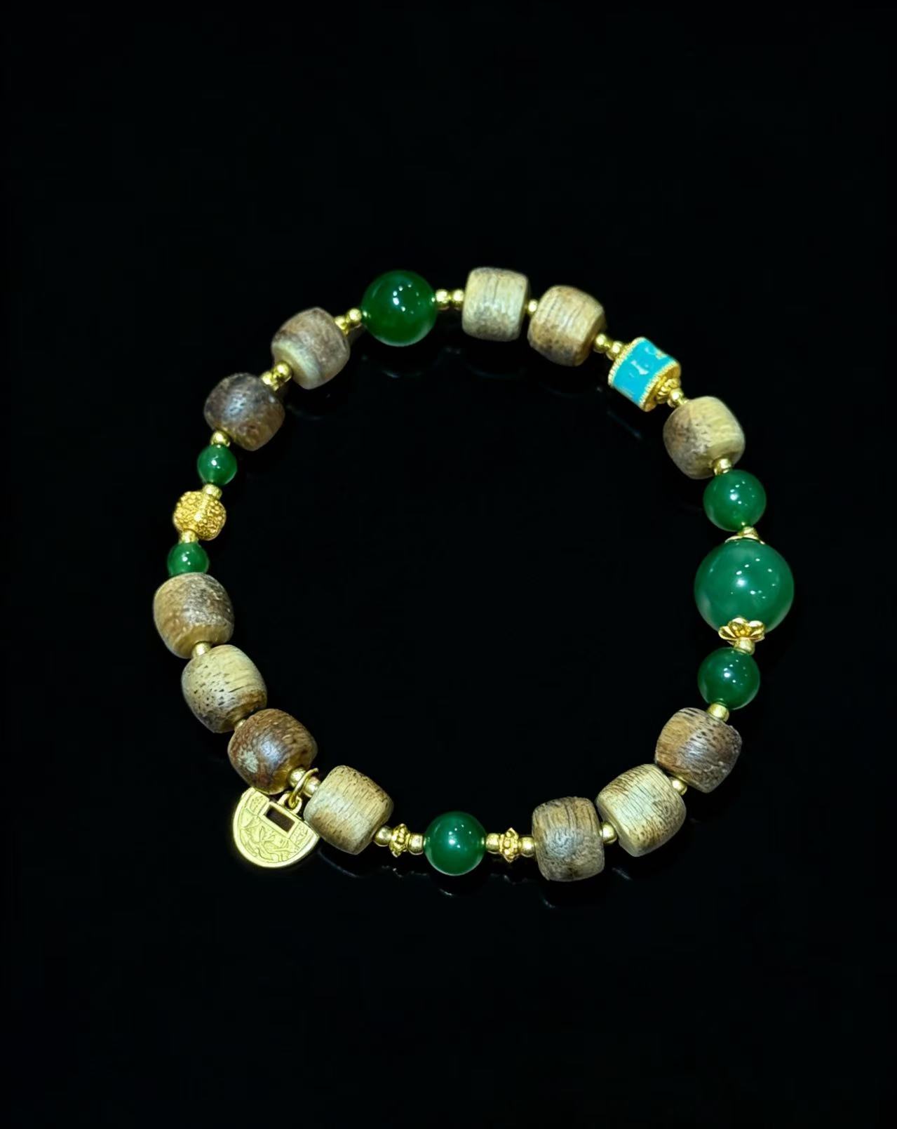 增香沉香木N7020增香沉香木DIY手串（多样性发一）