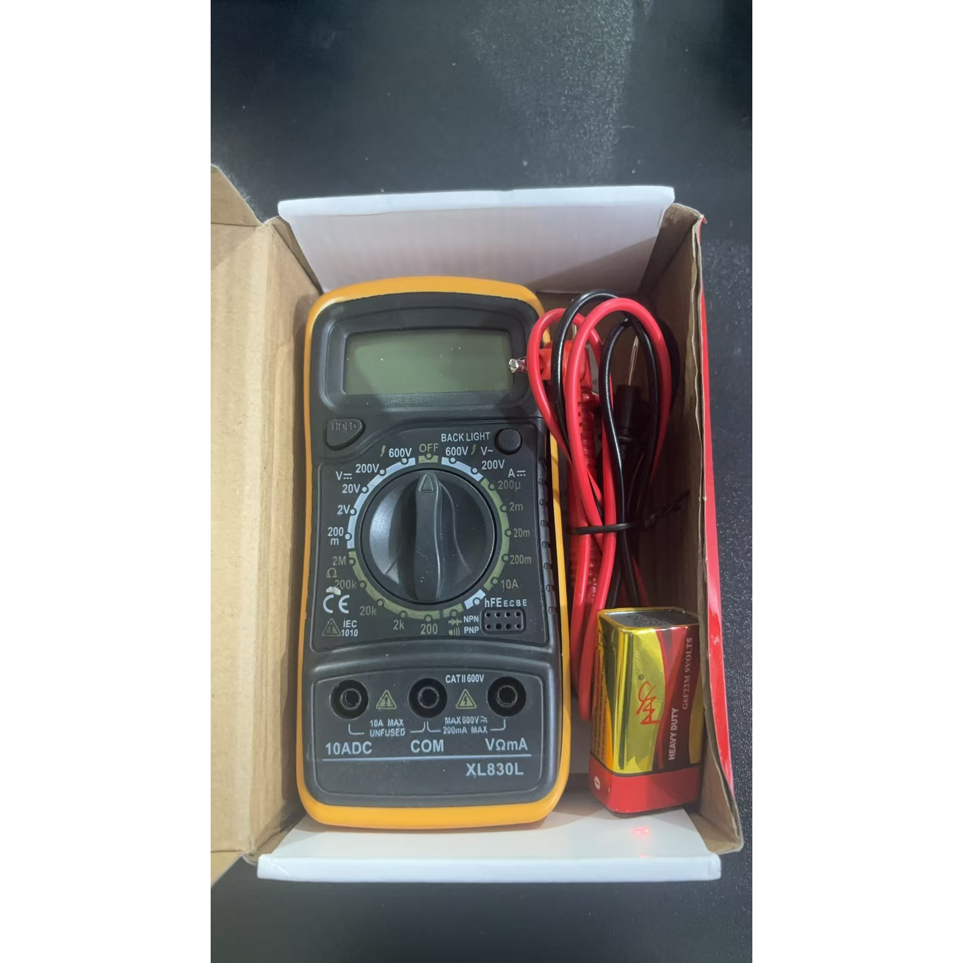 【曹总专属】xl830车载万用表