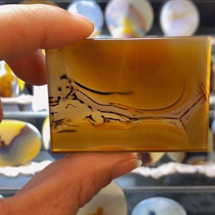 合金玛瑙/玉髓珠宝奇石178