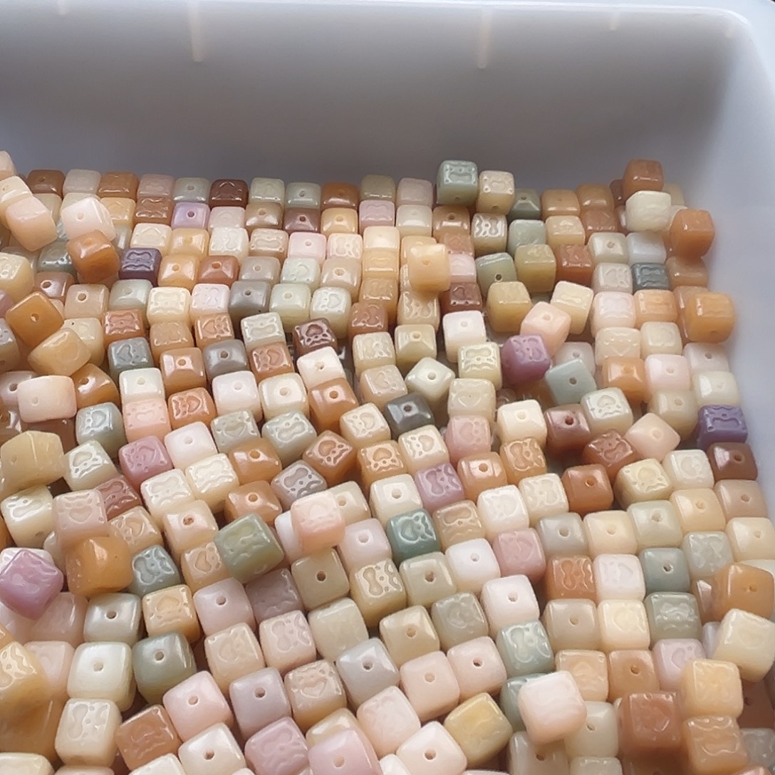 菩提根/象牙果手串卡10多宝喜怒哀乐100颗