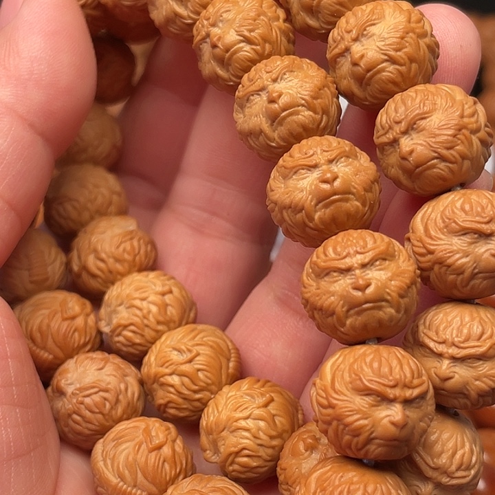 猴头核桃手串单**骑黑