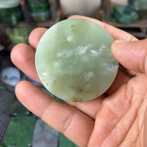 和田玉珠宝半成品未镶嵌