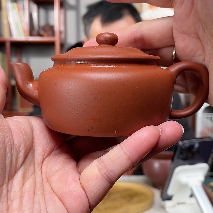 红泥茶壶黄龙山红泥旭帽