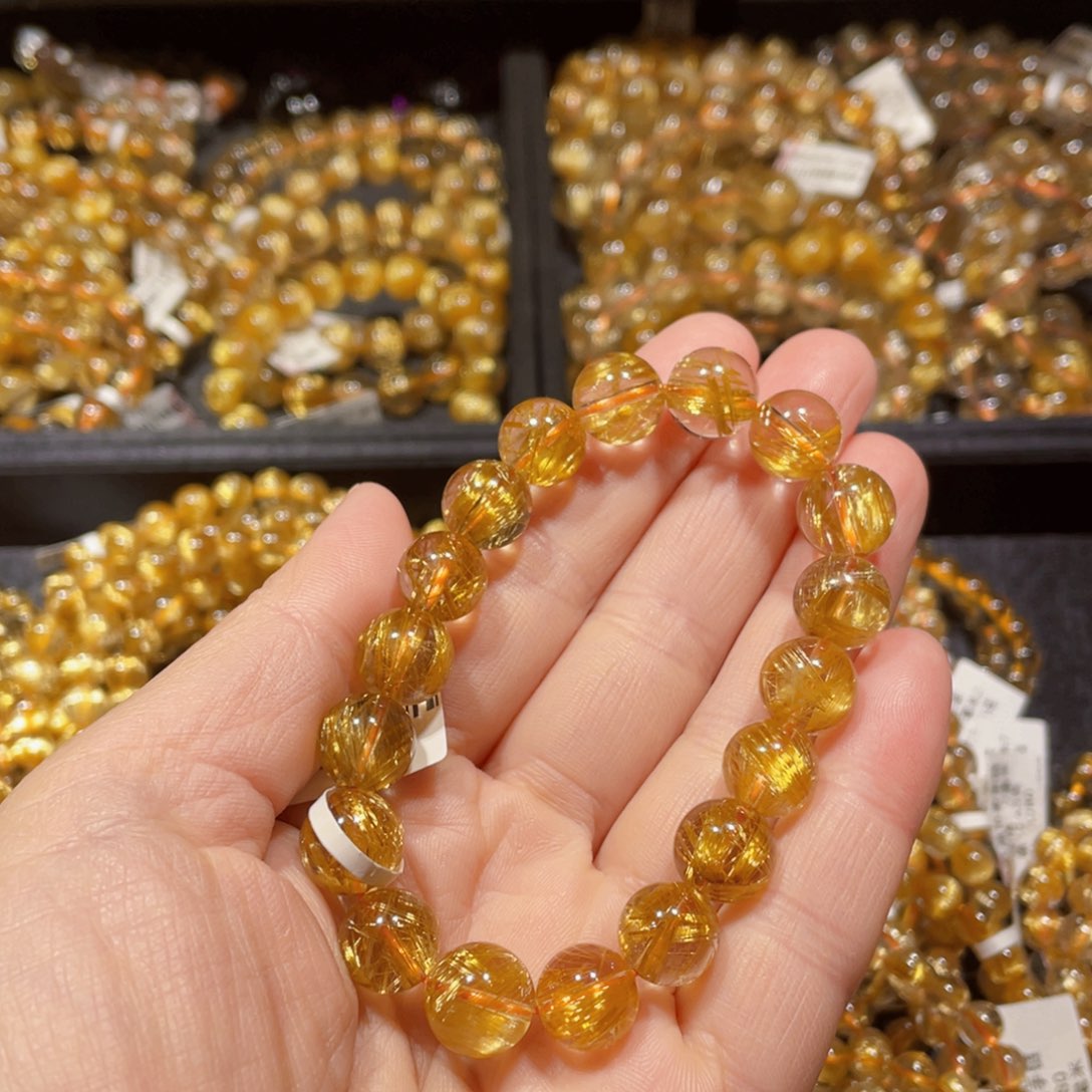 水晶手链未镶嵌天然水晶手链