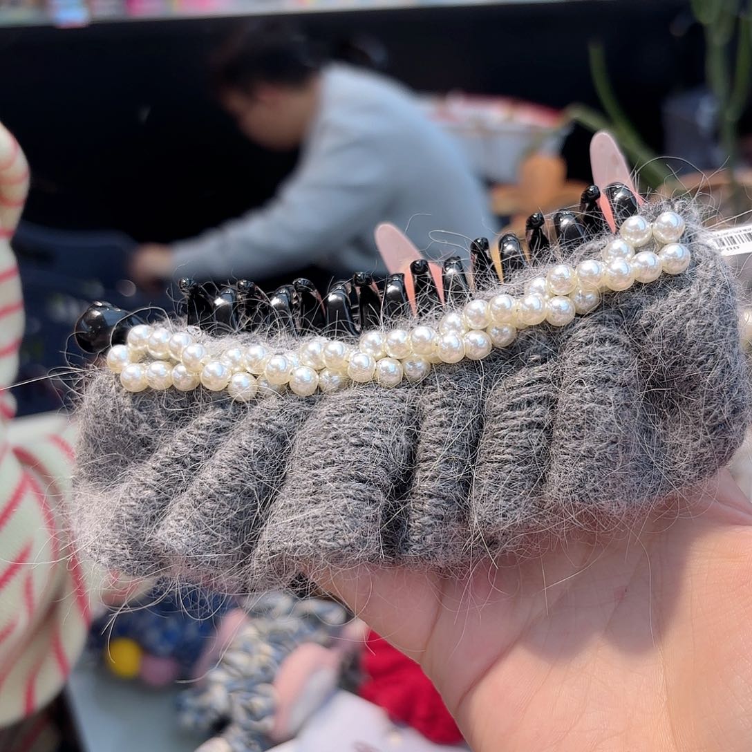 布艺铁合金发饰发夹