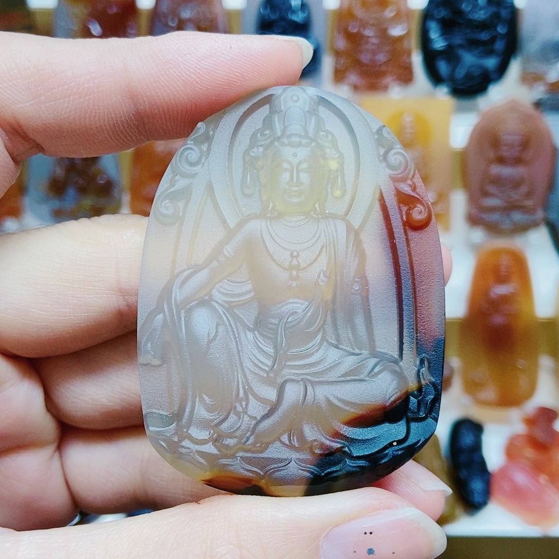 玛瑙/玉髓未镶嵌颈饰