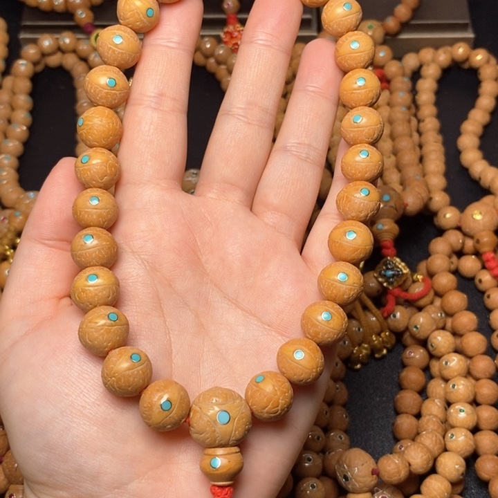 凤眼菩提手串手持13+