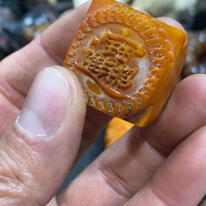 滴血莲花菩提吊坠