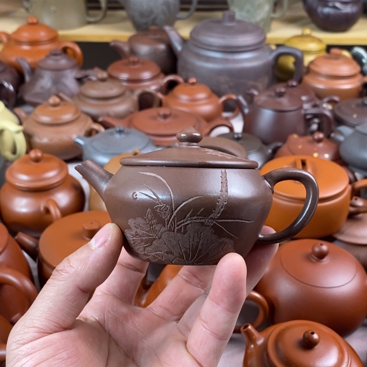 紫砂茶壶C****宜兴紫砂壶