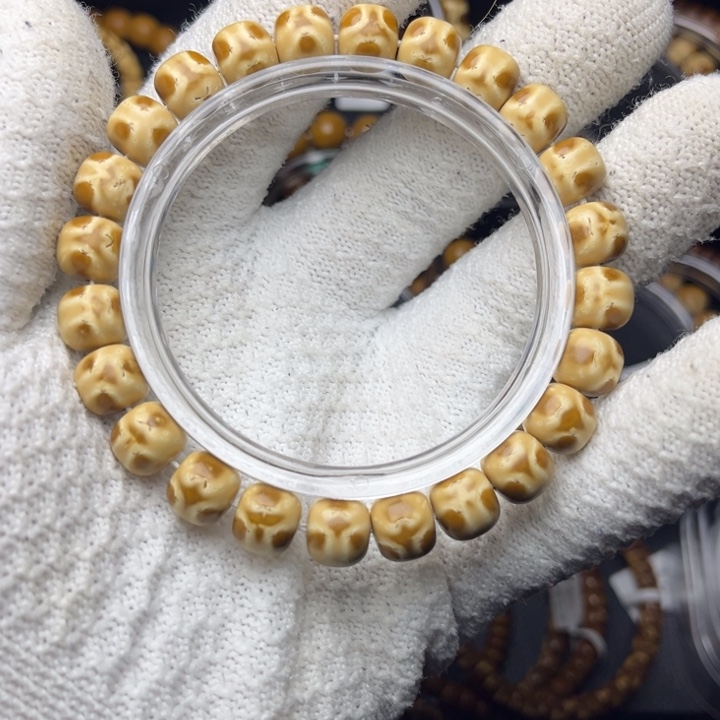 紫金鼠手串纯实心老型熊猫外星人毕业货10尺精工暴力归圆