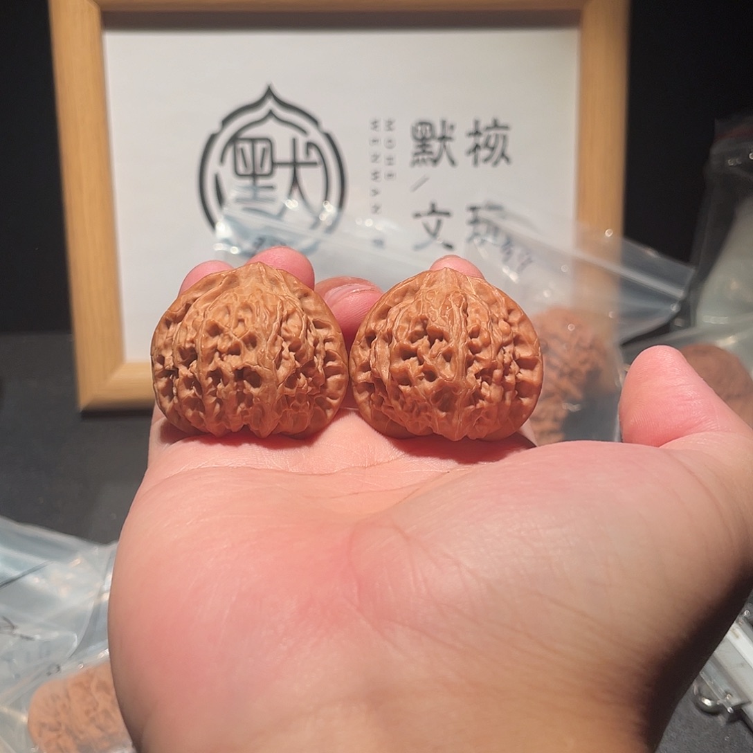吊坠文玩核桃39全品汉高宫灯