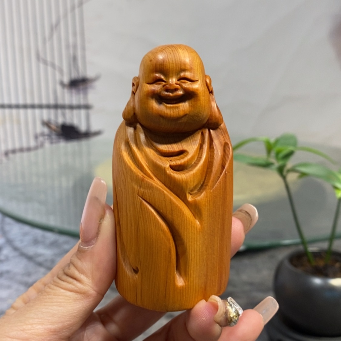 【闪购商品】柏木（崖柏）根雕木雕工艺品摆件，满十送一手把件