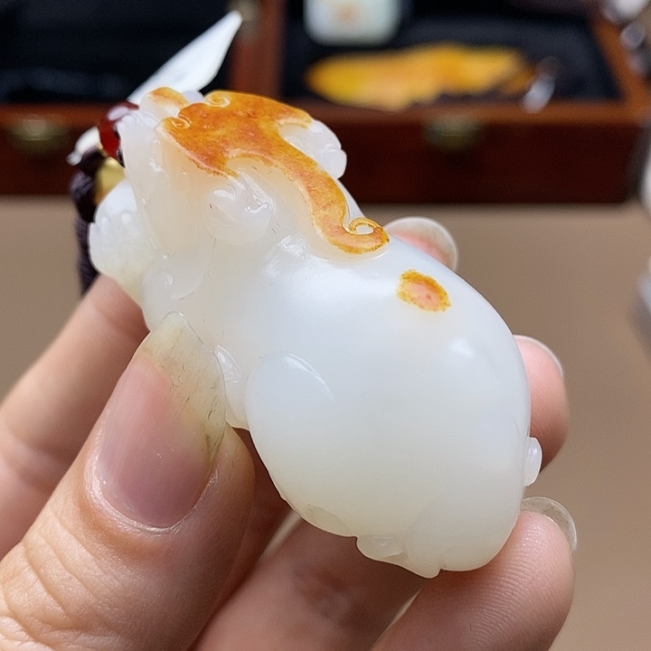 和田玉挂件未镶嵌F