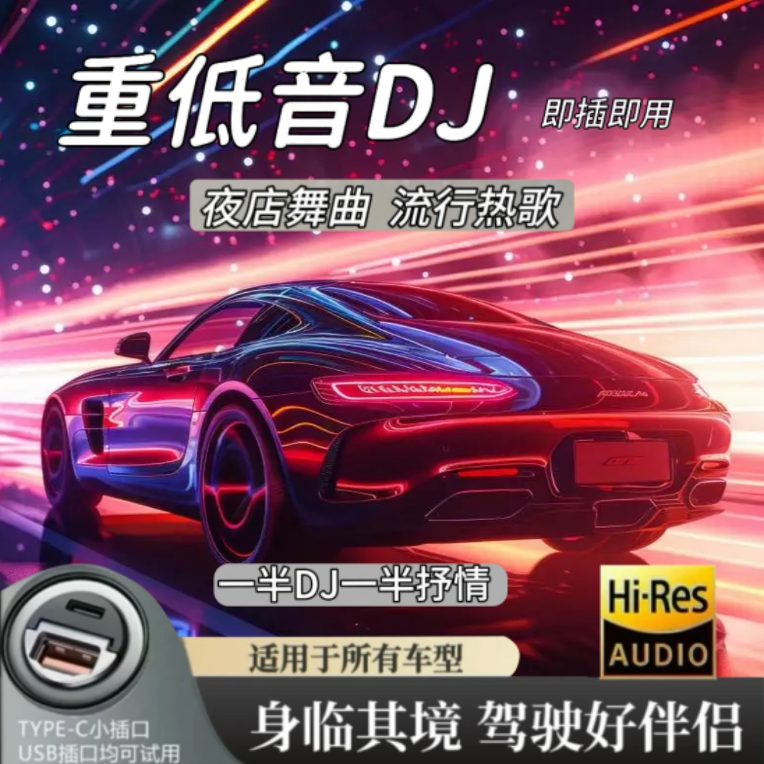 2025全新重低音DJ舞曲 超火抖音中文热门dj劲爆嗨曲 车载音乐U盘
